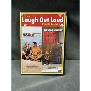 50 First Dates Big Daddy DVD Combo Pack 1999 Adam Sandler Drew‎ Barrymore Comedy